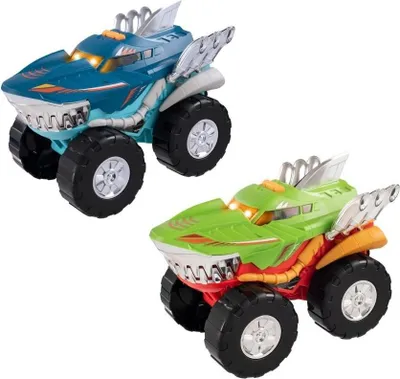 Zdjęcie produktu dla Teamsterz Monster Moverz Robo Shark, Pojazd, 3 lat(a), Plastik, Różne kolory