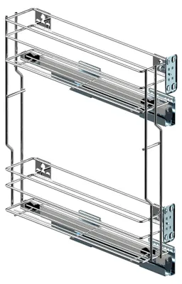 Produktbild von Unterschrankauszug Küchenauszug mit Softclose 150/200/250 mm wahlweise rechts oder links