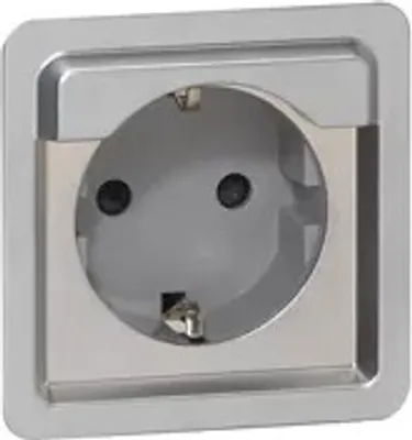 Produktbild von Legrand 077836 Steckdose (SK) Berührungsschutz Soliroc IP20 IK10 grau