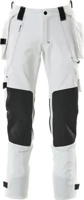 Produktbild von Mascot Hose mit Hängetaschen 17031-311-06 Gr. 82C47 weiß