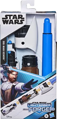 Produktbild von Hasbro F4057 Star Wars Forge Anakin Skywalker ausziehbares blaues Lichtschwert, anpassbares Rollenspiel-Spielzeug für Kinder ab 4 Jahren, Mehrfarbig