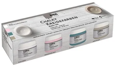 Produktbild von KREUL 75305, Rose, Weiß, Kreidefarbe, Flüssigkeit, 150 ml, 4 Stück(e)