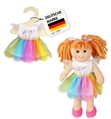 Immagine prodotto di Abito per bambola unicorno Henri, mini, taglia 20-25 cm