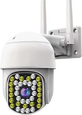 Produktbild von 2-Zoll-Außenkamera mit 1080P HD-Auflösung, Weitwinkel, drehbarem WLAN-Anschluss und Sicherheitsfunktion für Ihr Zuhause