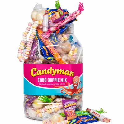 Produktbild von Candyman |  Euro Duppie Mix | 6 x 100 Stück