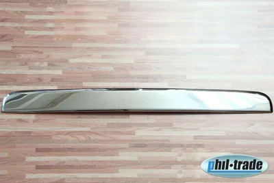Image de Inox Chrome Coffre Baguette pour VW Caddy III 2K 2004-2010 avec Hayon
