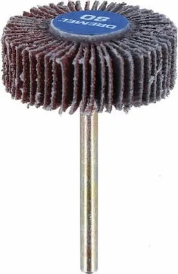 Image de Polissoir à Lamelles DREMEL 502, Grain 80, Diamètre 28.6mm, Pour Outil Multiusage Dremel
