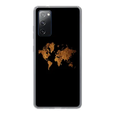 Produktbild von MuchoWow® Handyhülle Schutzhülle Hülle für Samsung Galaxy S20 FE Weltkarte - Schilf - Karte Silikon Softcase Handy Hülle - Abdeckung
