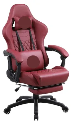 Image de Chaise de bureau - Siège de bureau - Chaise de travail - Chaise pivotante - Chaise de bureau avec accoudoirs - Dossier réglable