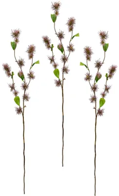 Produktbild von Kunstzweig Zaubernuss mit Blumen zur Dekoration