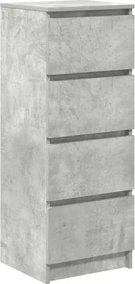 Produktbild von Sideboard Betongrau 37,5x35x99 cm Holzwerkstoff