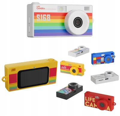 Obrázek produktu pro Mini kamera RETRO Video 2K – přívěsek na klíče s 32GB kartou / XREC X9 / bílá