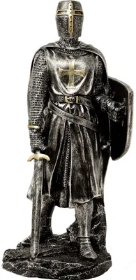 Immagine prodotto di Figurina di cavaliere in piedi con la spada - Cavaliere medievale