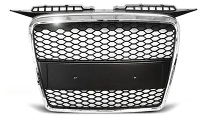 Produktbild von Sportgrill / Kühlergrill kompatibel mit A3 8P 04-08 chrom in Wabendesign