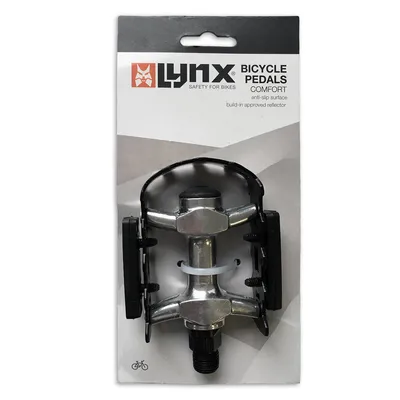 Produktbild von MTB Alu Pedalen Lynx Fahrrad Pedalen mit integrierten Reflektoren