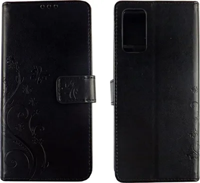 Image de Étui de protection pour Samsung Galaxy Note 20, type pochette avec compartiment pour cartes, de couleur noire
