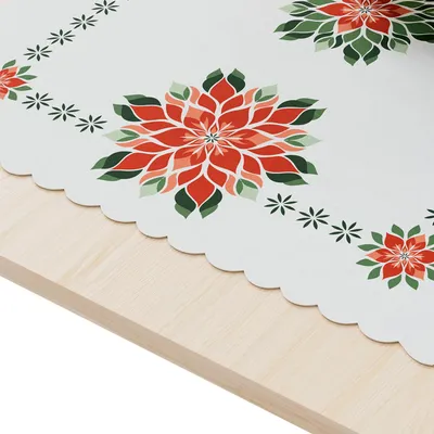 Image de Nappe de Noël - chemin de table BETHLEHEM STAR 50x100 cm Mybesthome