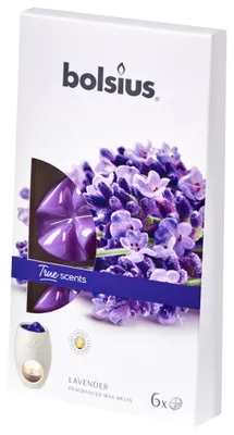 Produktbild von Bolsius Schmelzduftwachs Lavendel 6 Stk
