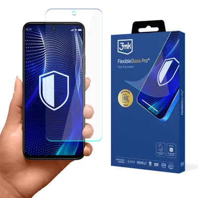 Immagine prodotto di 3mk FlexibleGlass Pro Redmi 13 4G/5G Vetro Ibrido Infrangibile Trasparente