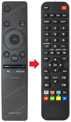 Produktbild von Fernbedienung passend für SAMSUNG HW-Q950A