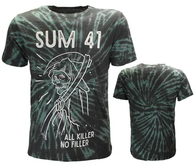 Produktbild von Sum 41 Reaper Dip Dye T-Shirt – Offizielles Merchandise - S