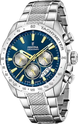 Obrázek produktu pro Pánské náramkové hodinky Festina z nerezové oceli stříbrné Elegant D2UF20668/5