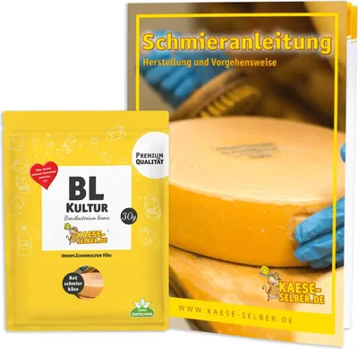 Produktbild von BL Brevibacterium linens für Rotschmierkäse - mit oder ohne Schmieranleitung wählbar: mit Schmieranleitung