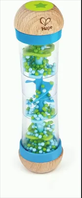 Produktbild von Hape Early Melodies Blauer Regenmacher, E0328