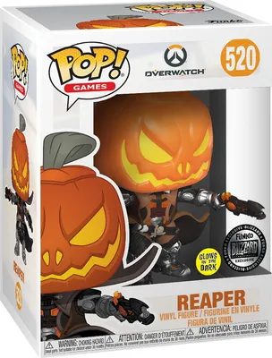 Produktbild von Overwatch - Reaper 520 Blizzard Exclusive Glows - Funko Pop! - Vinyl Figur