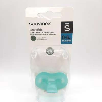 Produktbild von Suavinex 307245 Smoothie 0-6M Silikon-Schnuller, BPA-frei