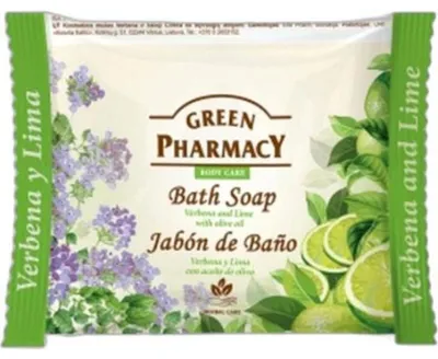 Immagine prodotto di Farmacia Verde Badeseife EISENKRAUT LIMETTE & OLIVENÖL