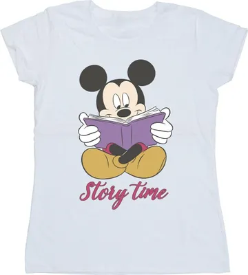 Produktbild von Disney - "Story Time" T-Shirt für Damen BI33616 (M) (Weiß)