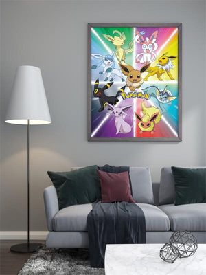 GB eye Pokemon - Eevee Evolution Poster - 91.5x61cm: Posters & Prints 