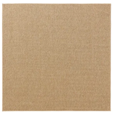 Produktbild von In- & Outdoor-Läufer Iowa Beige 80x300 cm Wohnzimmer Läufer Einfarbig Modern Kurzflor benuta Skandinavisch