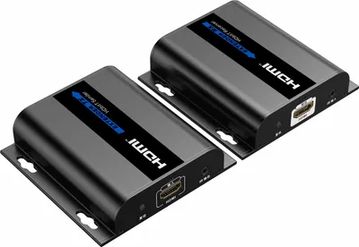 Produktbild von D91D HDMI Extender Verlängerung + IR über Cat 5 /6 Patchkabel Netzwerkkabel 120m