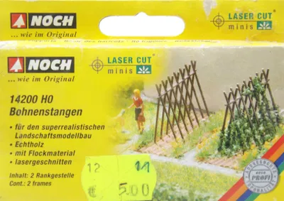 Produktbild von Noch 14200 Bohnenstangen Spur H0 in