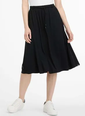Image de Jupe mi-longue Ragwear pour femme Reikko, noire, taille S