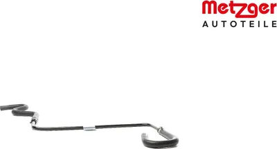 Image de Tuyau de liquide de refroidissement METZGER pour OPEL CORSA D
