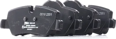 Produktbild von VALEO Bremsbeläge Satz Hinten für MINI Schrägheck (F56) 302446