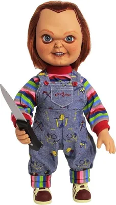 Zdjęcie produktu dla Dziecięca lalka Chucky z dźwiękiem 38 cm