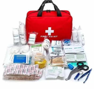 Immagine prodotto di Kit di pronto soccorso da 170 pezzi con borsa di trasporto organizzata