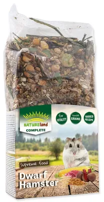 Productafbeelding van Nature Land Complete voeding voor dwerghamsters, 300g