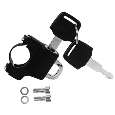 Obrázek produktu pro Sada zámků na motocyklovou helmu, zámek na motocyklovou helmu, zámek na motocyklovou helmu, příslušenství pro motocykly - MOTOLOCKA