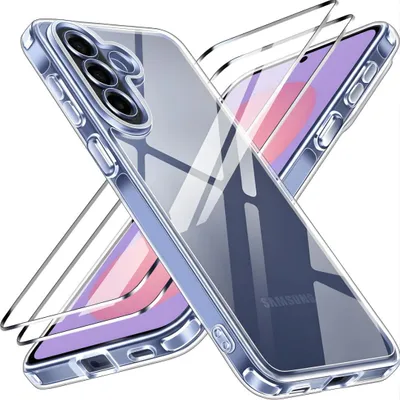 Produktbild von Hülle + 2X Schutzglas für Samsung Galaxy A37 5G Panzerglas Display Case Full 9H