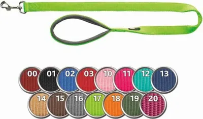Productafbeelding van Trixie Premium halsband, oceaanblauw, maat: L-XL