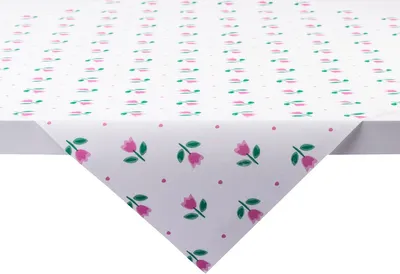 Produktbild von Sovie HOME Tischdecke Tilly aus Linclass® Airlaid 80 x 80 cm, 1 Stück - Floral Tulpen