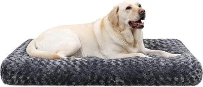 Produktbild von Hundekissen 90 x 60 cm mit Antirutschboden - Waschbar, Dunkelgrau