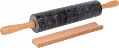 Produktbild von Marmoriertes Nudelholz mit Unterteil 46cm BRUNBESTE BB-3240