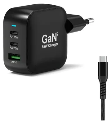 Zdjęcie produktu dla Port 902065PEU Port WALL GaN2 CHARGER USB-C & USB-A 65W