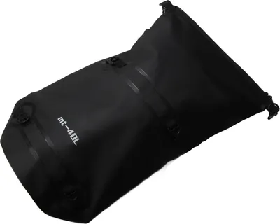 Productafbeelding van Motorfietstassen, waterdicht materiaal, grote capaciteit, duurzame fietstassen met 4 snelsluitbanden, zwart, 40 liter